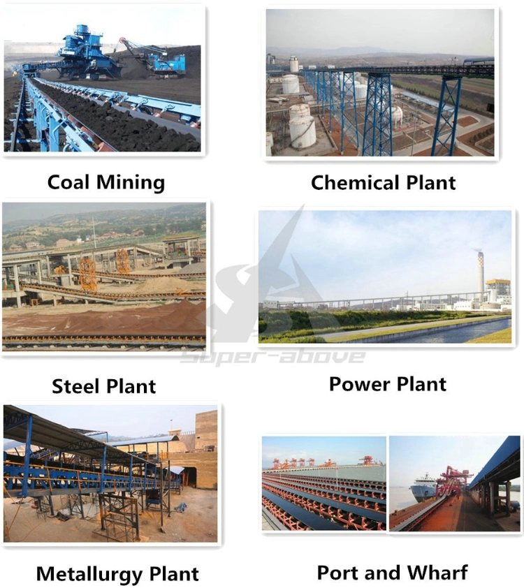 Heavy Duty Rubber Belt Conveyors for Coal/Stone