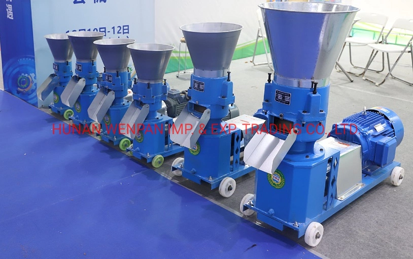 Animal Feed Processing Machine Flat Die Pelletizer Home Use Granulator Feed Pellet Machine