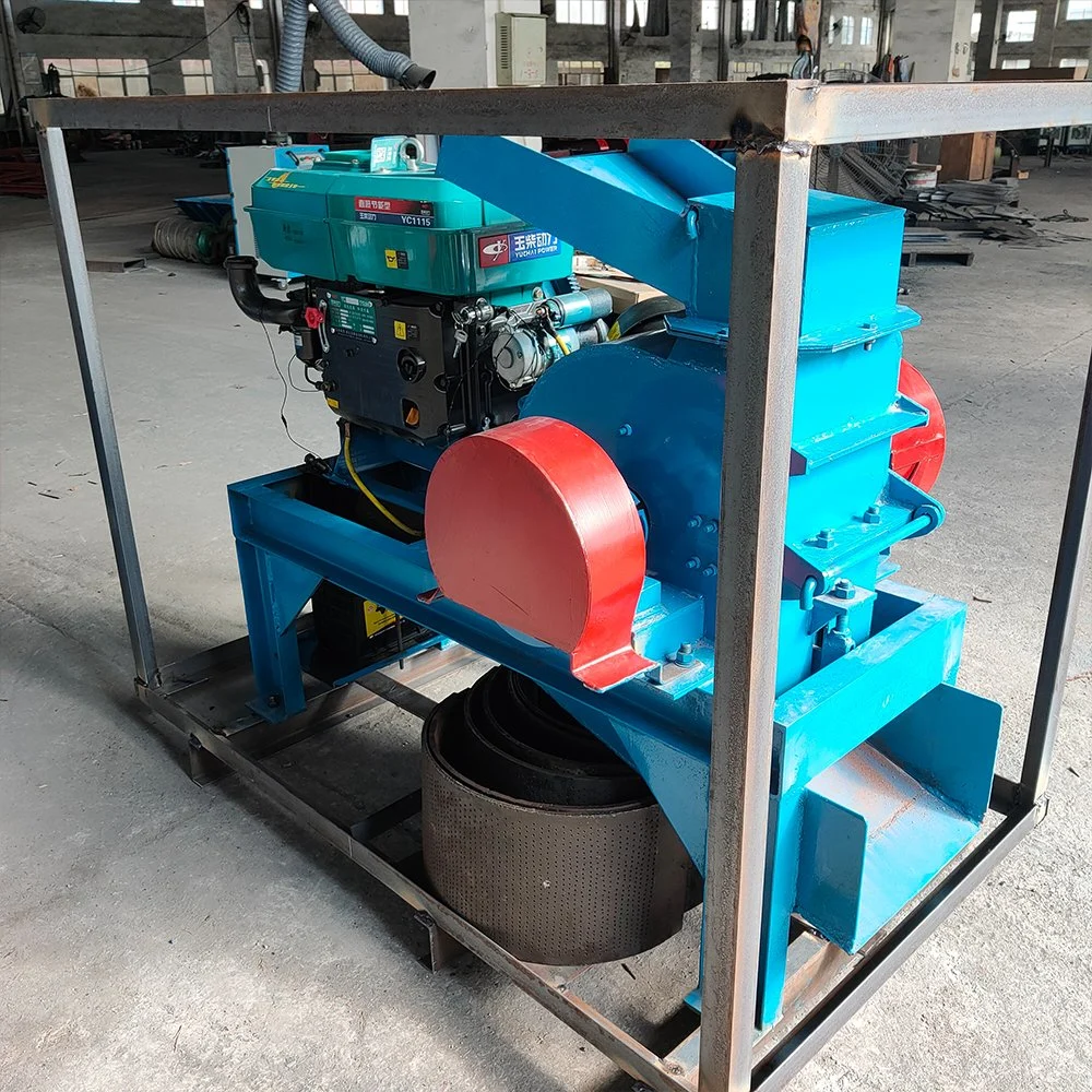 Crushing Machine 500X800 Hammer Mill Manufacturer with Min1mm Sieve Opening Size