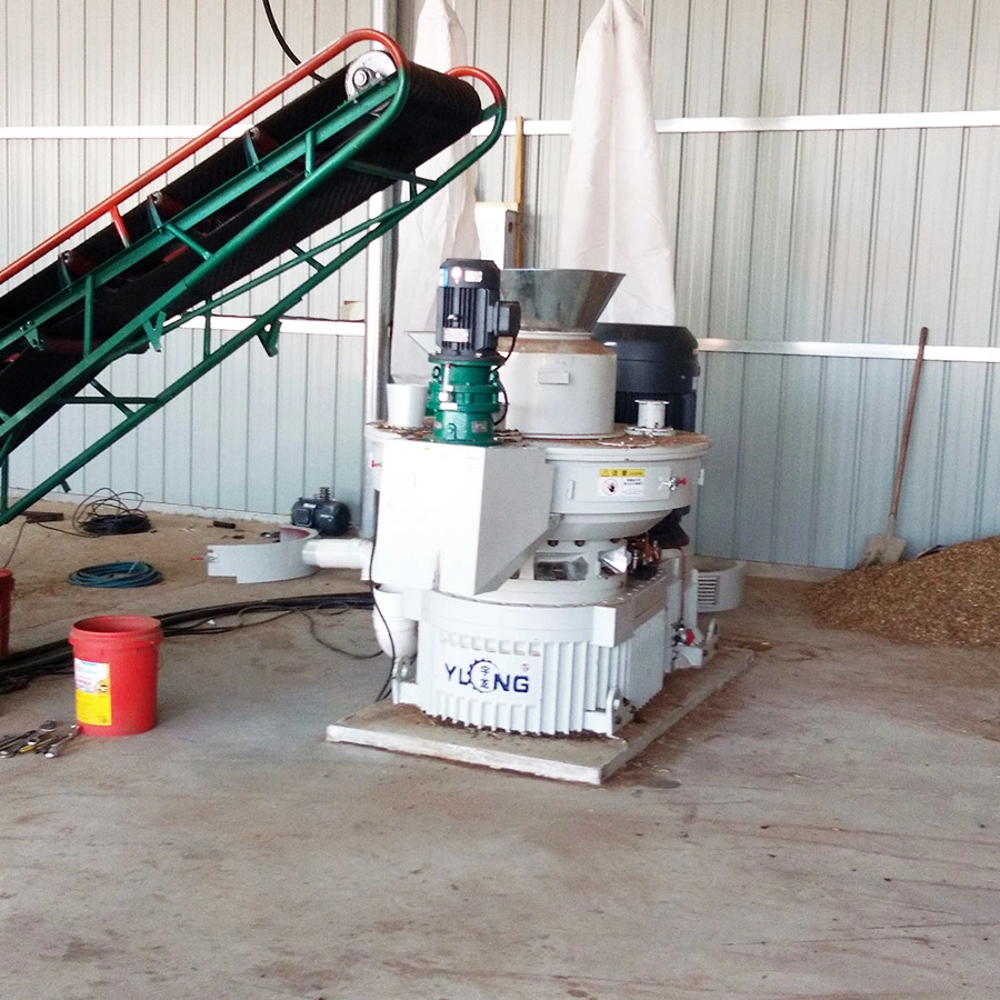 1-2 Tons Wood Pellet Making Line Pellet Machine