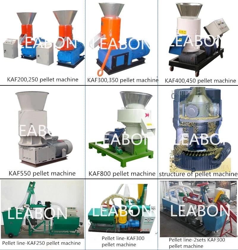 Flat Die Feed Pellet Mill Wood Pellet Making Machine