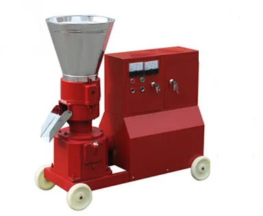 Machine à granulés de biomasse à matrice plate à la fois pour le carburant et l'alimentation